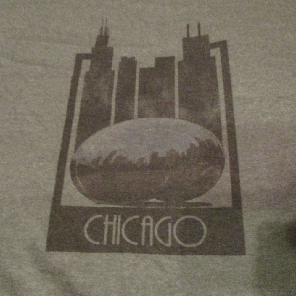 Chicago Millennium Park Cloud Gate Bean Shirt XXL